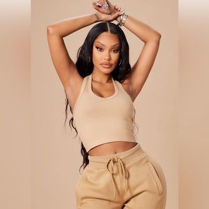 FASHION NOVA HALTER TOP